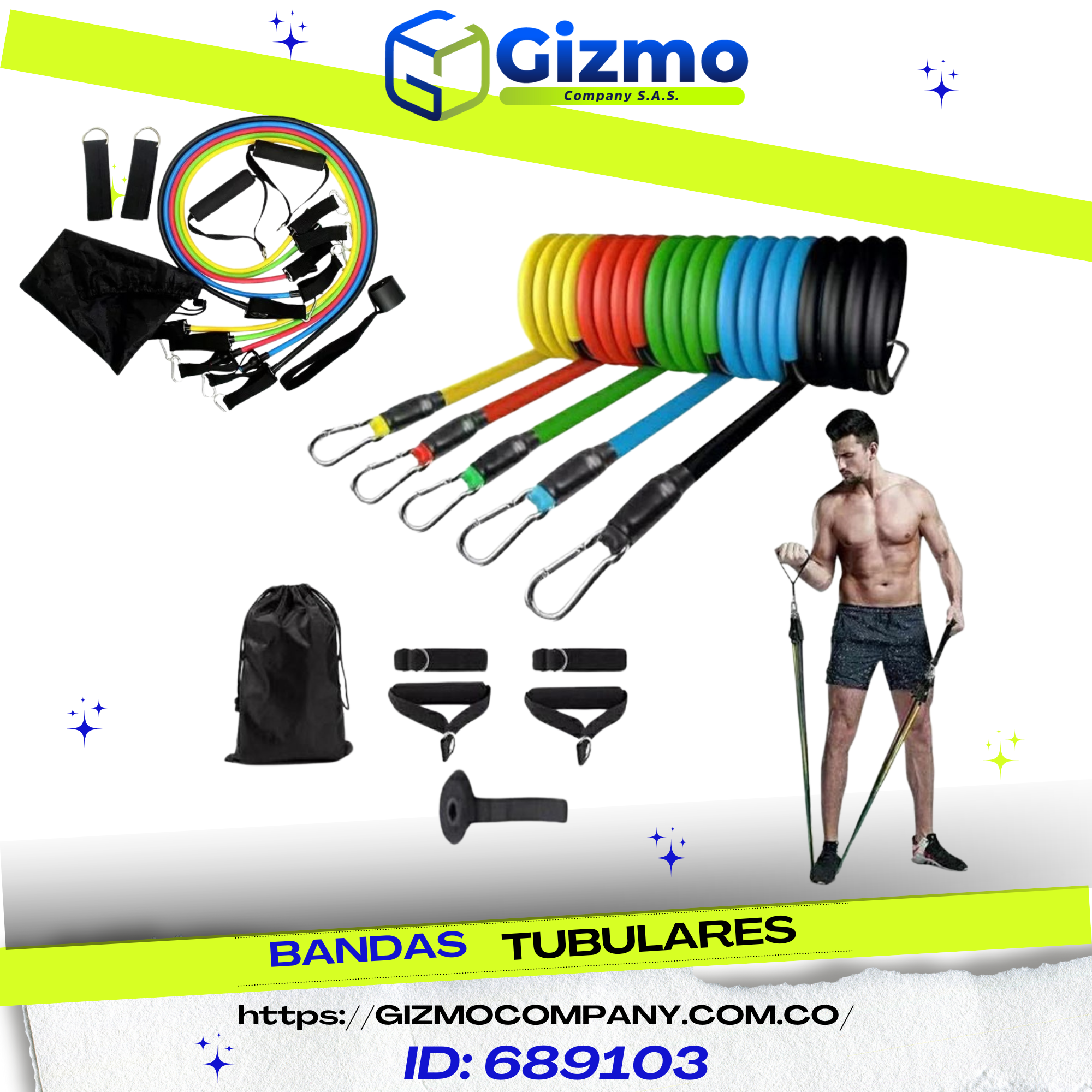 Miniatura 2 de Bandas Tubulares Elasticas De Resistenci